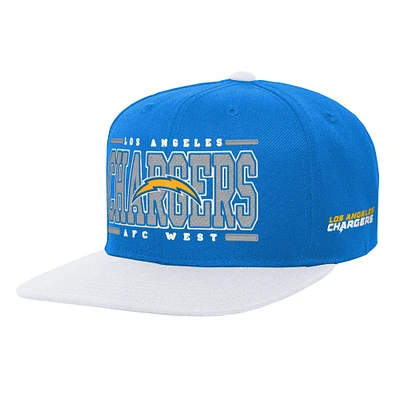 Youth Powder Blue Los Angeles Chargers Retro Deadstock Snapback Hat