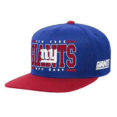 Youth Royal New York Giants Retro Deadstock Snapback Hat