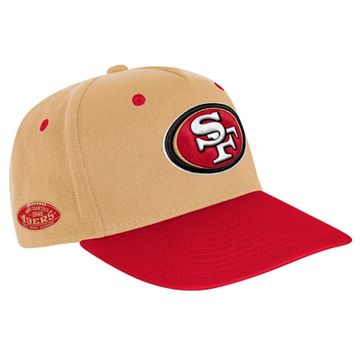 Youth Gold/Scarlet San Francisco 49ers Pro-Sport Precurved Structured Adjustable Hat