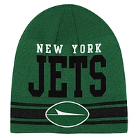 Youth Green New York Jets Retro Knit Beanie