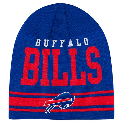 Youth Royal Buffalo Bills Retro Knit Beanie