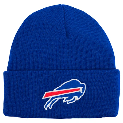 Youth Royal Buffalo Bills Basic Cuffed Knit Hat