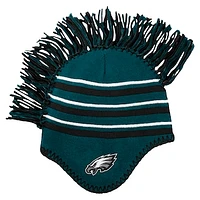 Preschool Midnight Green Philadelphia Eagles Mohawk Stripe Knit Hat