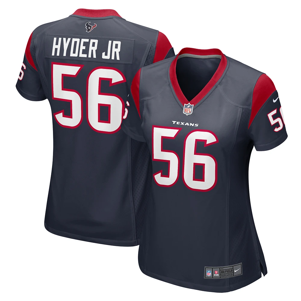 Women's Nike Kerry Hyder Jr.  Navy Houston Texans Game Jersey