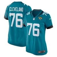 Women's Nike Ezra Cleveland  Teal Jacksonville Jaguars Game Jersey