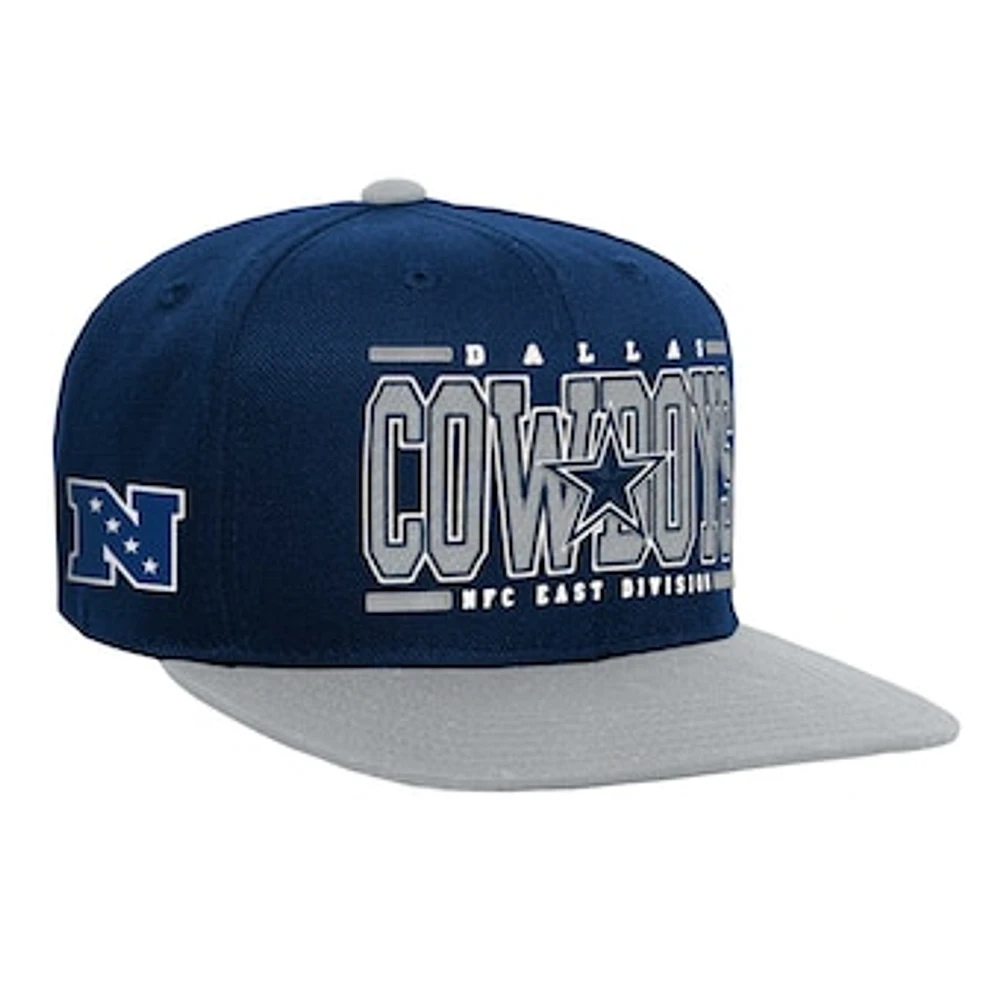 Youth Navy Dallas Cowboys Retro Deadstock Snapback Hat