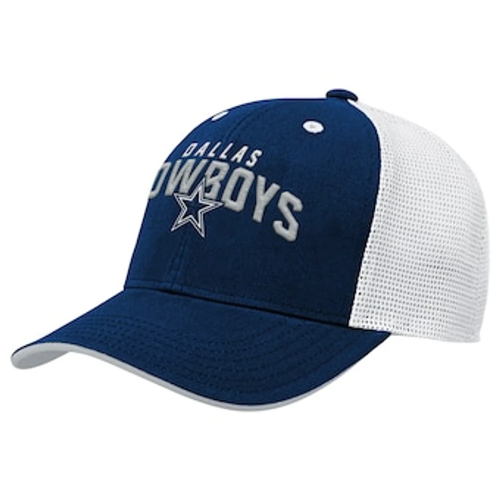 Preschool Navy Dallas Cowboys Core Lockup Trucker Adjustable hat