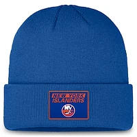 Men's Fanatics Royal New York Islanders Authentic Pro Cuffed Knit Hat