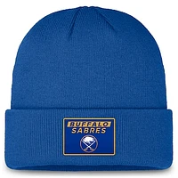 Men's Fanatics Royal Buffalo Sabres Authentic Pro Cuffed Knit Hat