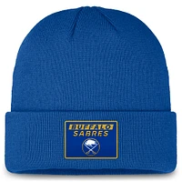 Men's Fanatics Royal Buffalo Sabres Authentic Pro Cuffed Knit Hat