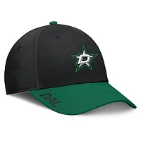 Men's Fanatics Black/Green Dallas Stars Authentic Pro Rink Flex Hat