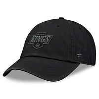 Men's Fanatics Black Los Angeles Kings Authentic Pro Road Adjustable Hat