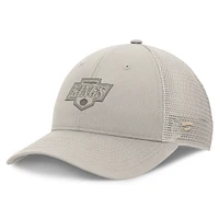 Women's Fanatics Tan Los Angeles Kings Authentic Pro Road Trucker Adjustable Hat