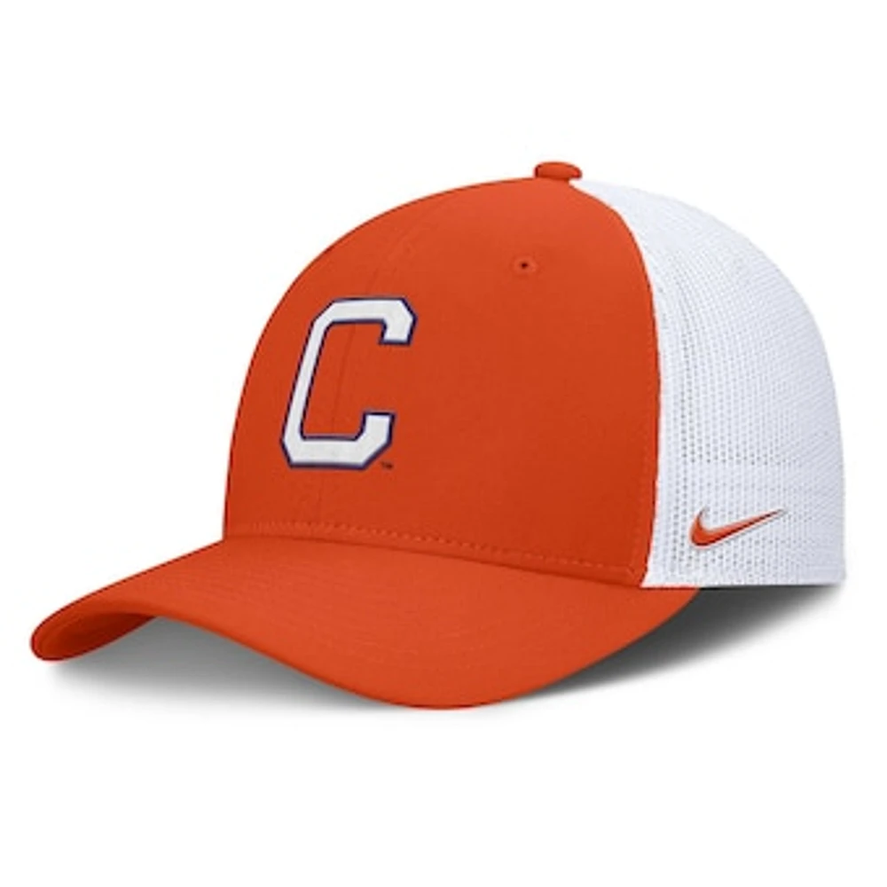 Men's Nike Clemson Tigers On-Field Rise Futura Performance Flex Hat