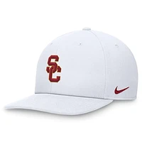 Men's Nike White USC Trojans On-Field Pro Bill Snapback Hat