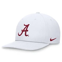 Men's Nike White Alabama Crimson Tide On-Field Pro Bill Snapback Hat