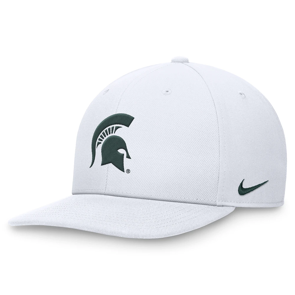 Men's Nike Michigan State Spartans On-Field Pro Bill Snapback Hat