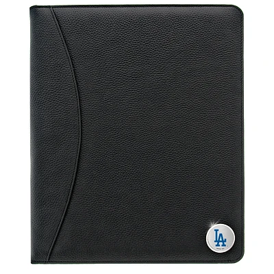 Los Angeles Dodgers Zippered Leather Portfolio