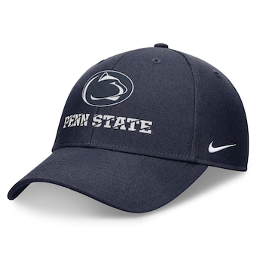 Men's Nike Navy Penn State Nittany Lions Primetime Rise Adjustable Hat