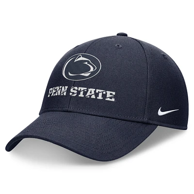 Men's Nike Navy Penn State Nittany Lions Primetime Rise Adjustable Hat