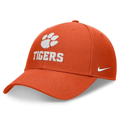 Men's Nike Orange Clemson Tigers Primetime Rise Adjustable Hat