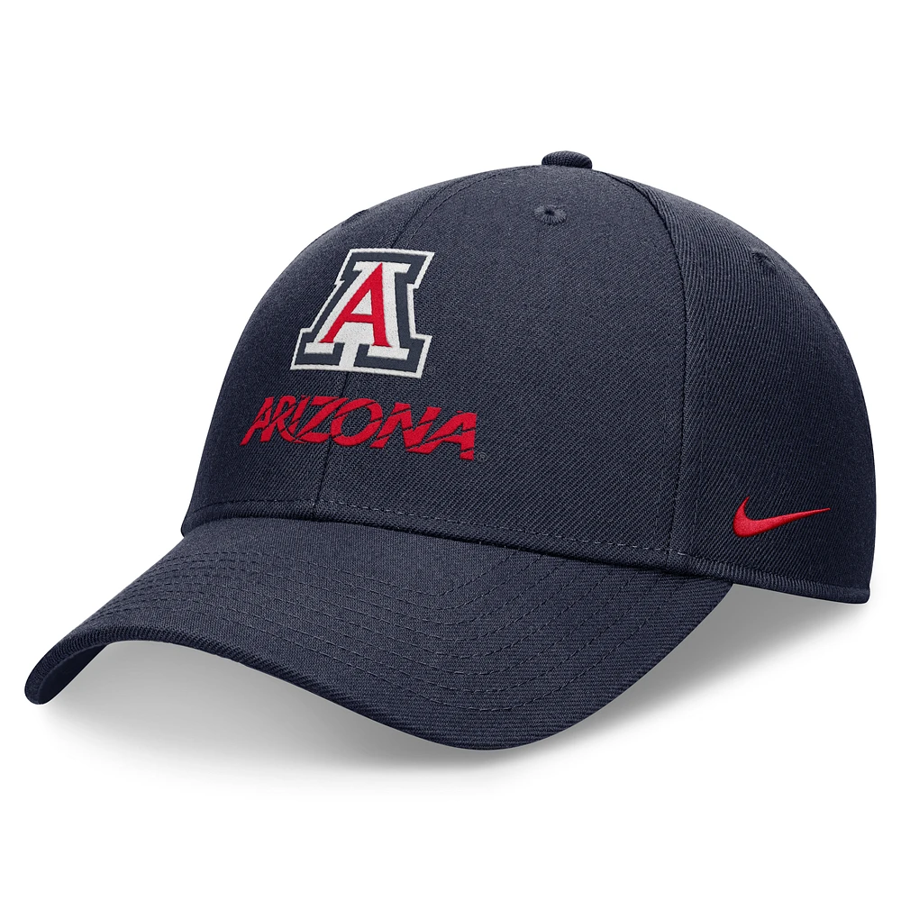 Men's Nike Navy Arizona Wildcats Primetime Rise Adjustable Hat