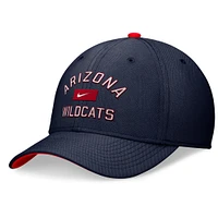 Men's Nike Navy Arizona Wildcats Primetime Rise Swoosh Flex Hat