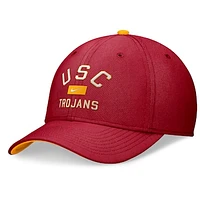 Men's Nike Cardinal USC Trojans Primetime Rise Swoosh Flex Hat