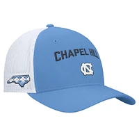 Men's Jordan Brand Carolina Blue/White North Carolina Tar Heels Primetime Rise City Trucker Adjustable Hat