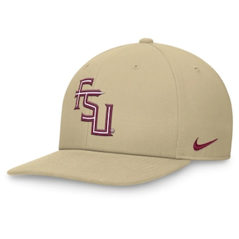 Men's Nike Gold Florida State Seminoles Primetime Pro Snapback Hat