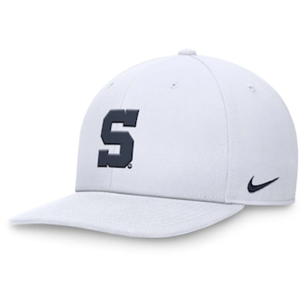 Men's Nike White Penn State Nittany Lions Primetime Pro Snapback Hat