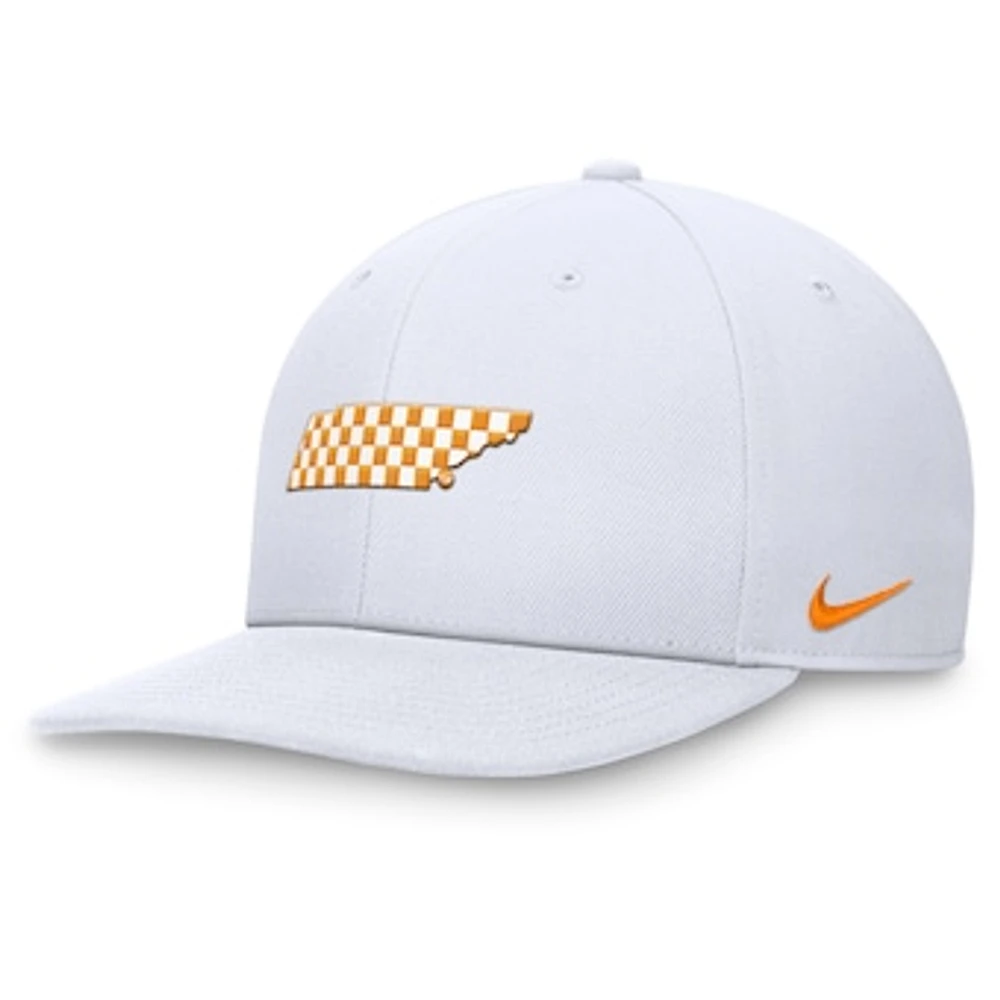 Men's Nike White Tennessee Volunteers Primetime Pro Snapback Hat