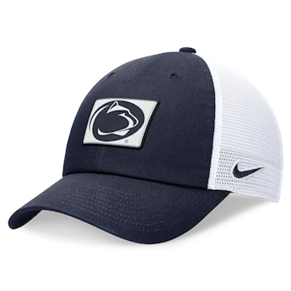 Men's Nike Navy/White Penn State Nittany Lions Primetime Club Trucker Adjustable Hat