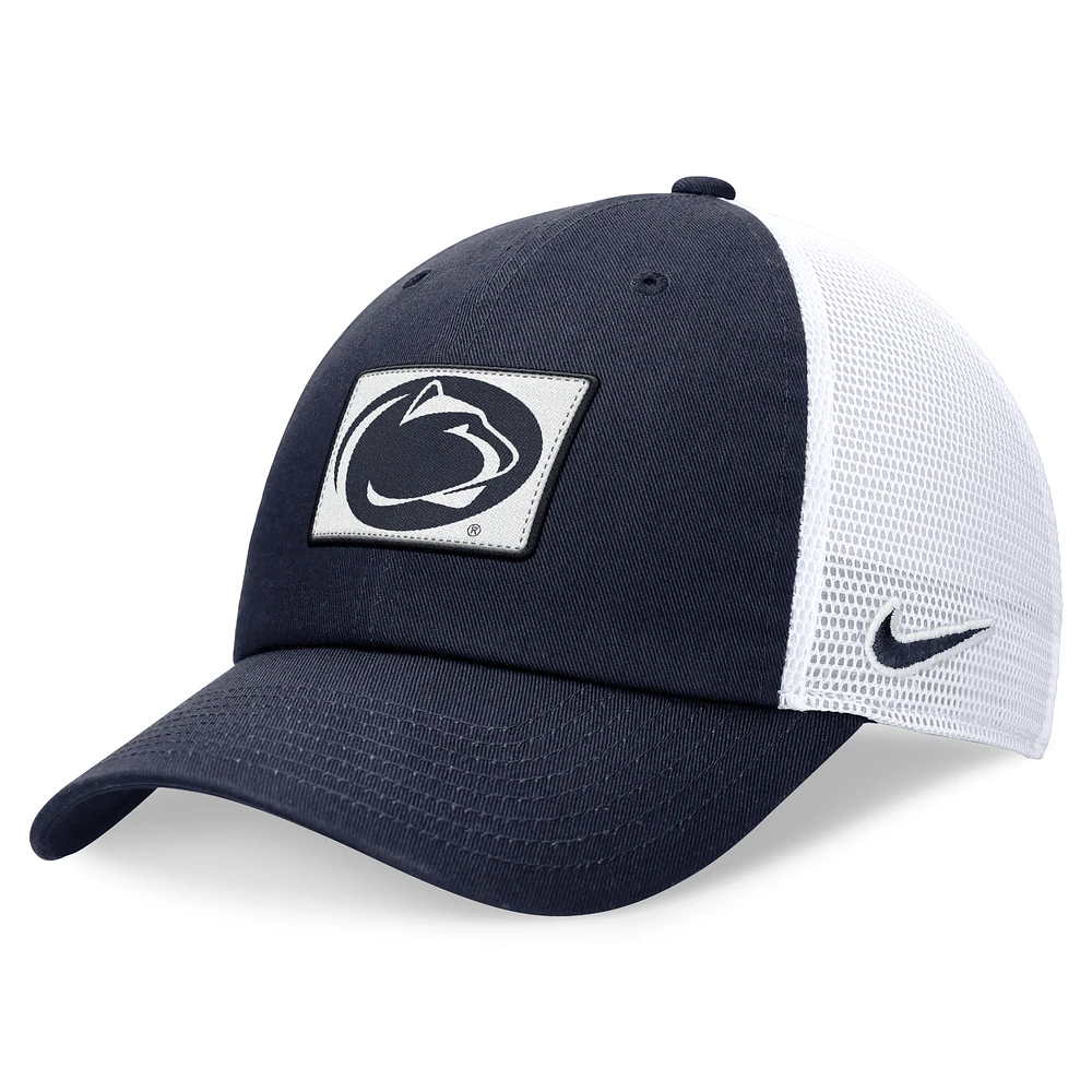 Men's Nike Navy/White Penn State Nittany Lions Primetime Club Trucker Adjustable Hat