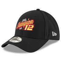 Men's New Era  Black Ryan Blaney 2023 NASCAR Cup Series Champion Alternate 9FORTY Adjustable Hat