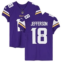 Justin Jefferson Minnesota Vikings Autographed Purple Nike Elite Jersey