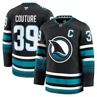 Men's Fanatics Logan Couture Black San Jose Sharks Alternate Premium Jersey