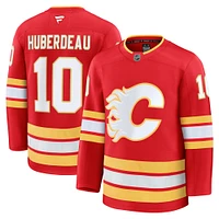 Men's Fanatics Jonathan Huberdeau Red Calgary Flames Home Premium Player Jersey