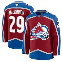 Men's Fanatics Nathan MacKinnon Burgundy Colorado Avalanche Home Premium Player Jersey