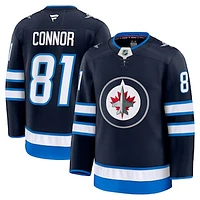 Men's Fanatics Kyle Connor Navy Winnipeg Jets Home Premium Player Jersey