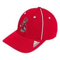 Men's adidas Red NC State Wolfpack Locker Room Athlete Pack Slouch Adjustable Hat