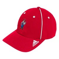 Men's adidas Scarlet Nebraska Huskers Locker Room Athlete Pack Slouch Adjustable Hat