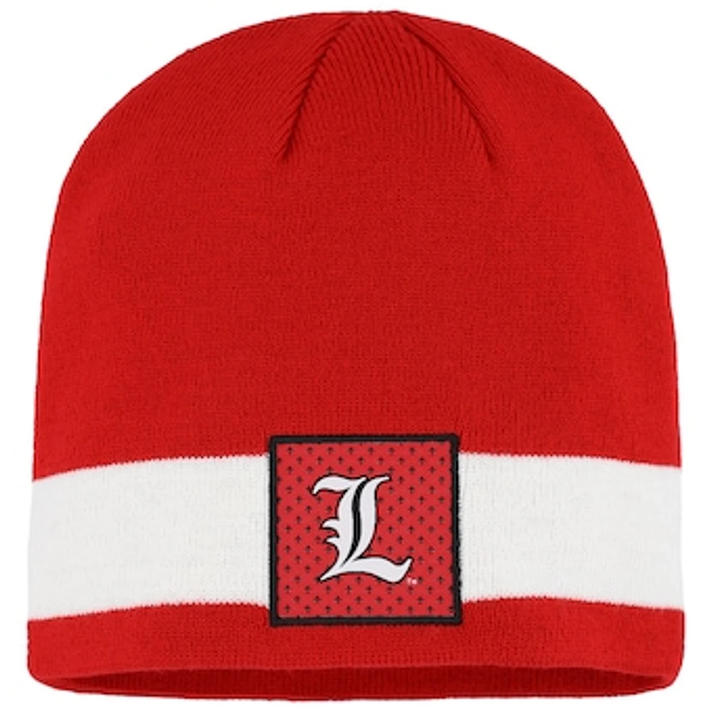 Men's adidas Red Louisville Cardinals Locker Room Beanie