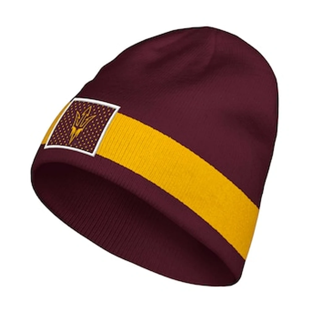 Men's adidas Maroon Arizona State Sun Devils Locker Room Beanie