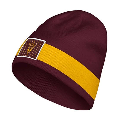 Men's adidas Maroon Arizona State Sun Devils Locker Room Beanie