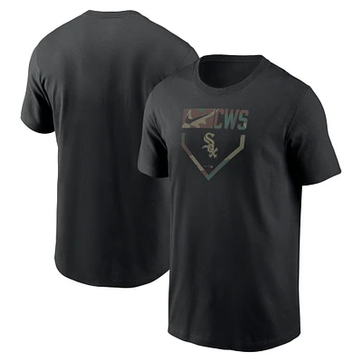 Men's Nike Black Chicago White Sox Camo T-Shirt