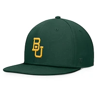 Men's Top of the World Green Baylor Bears Fundamental Snapback Hat