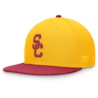 Men's Top of the World Gold/Cardinal USC Trojans Rally Two-Tone Fitted Hat