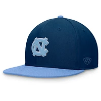 Men's Top of the World Navy/Light Blue North Carolina Tar Heels Rally Two-Tone Fitted Hat