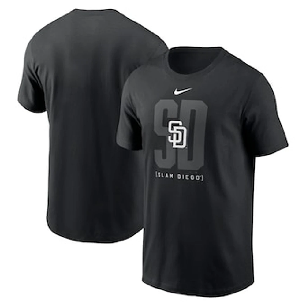 Men's Nike Black San Diego Padres Fashion Local T-Shirt